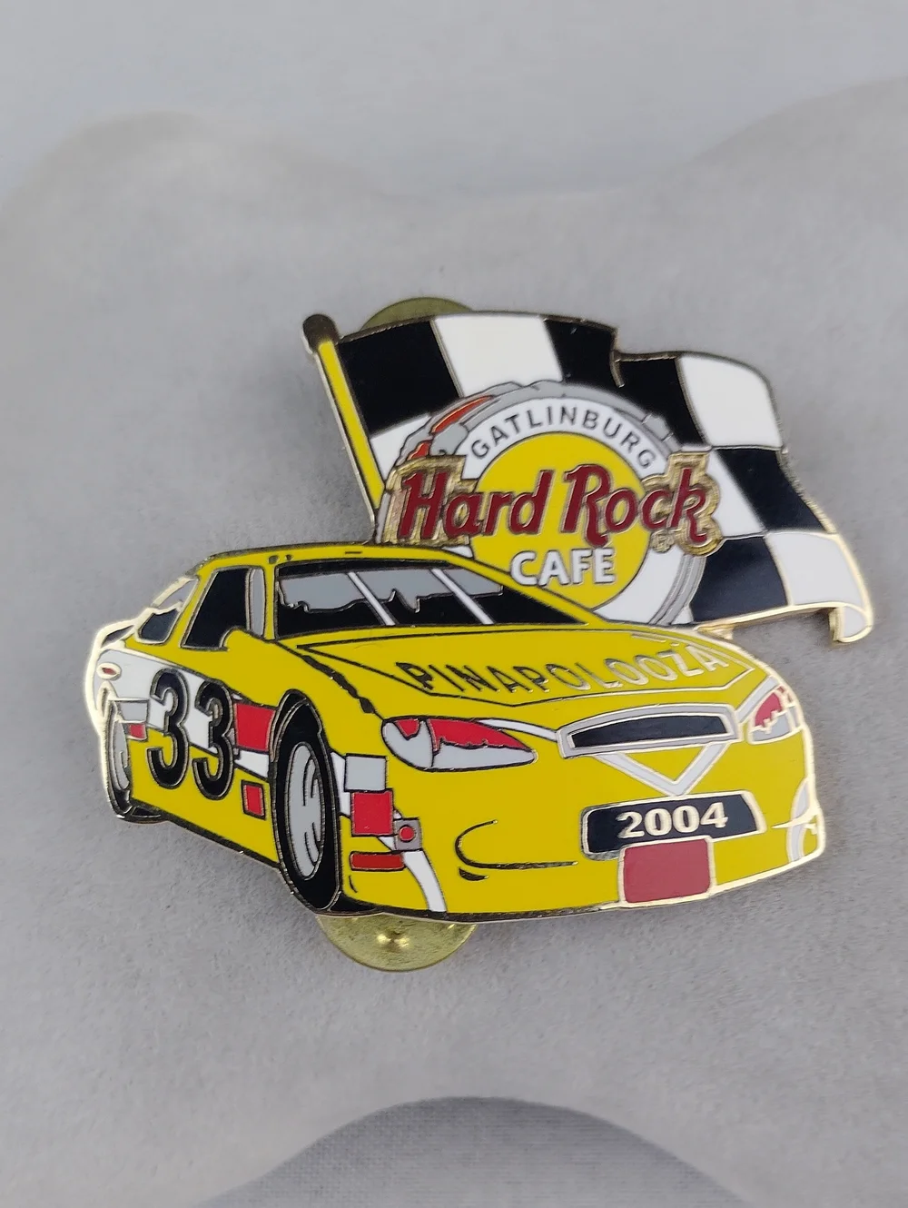Hard Rock Cafe Limited Edition Racing Car Pin.